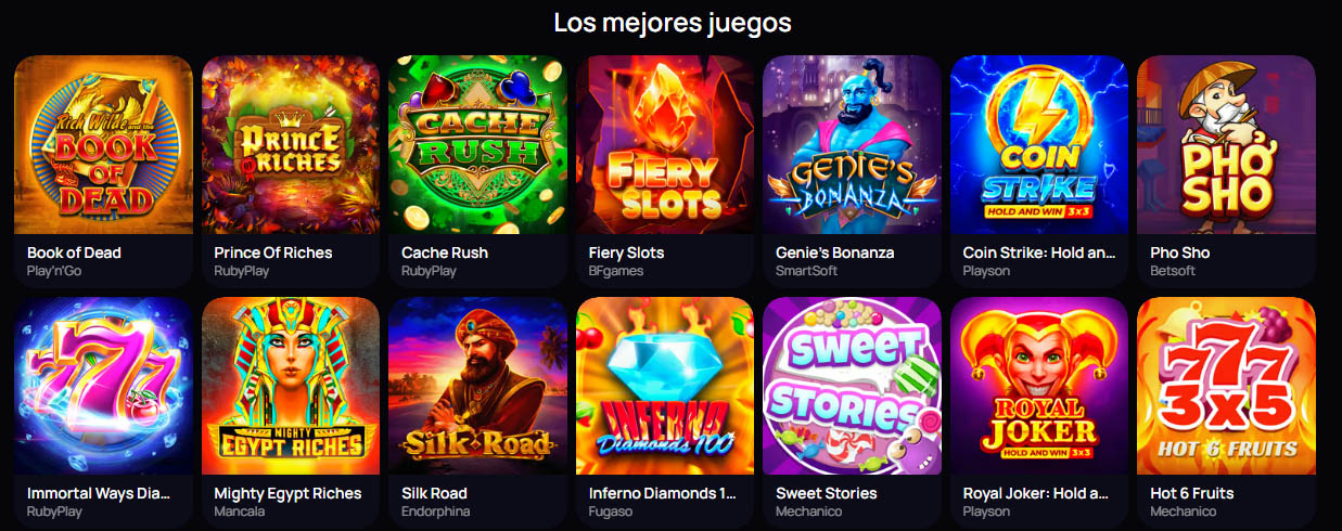 Los mejores juegos en Quatrobet.casino